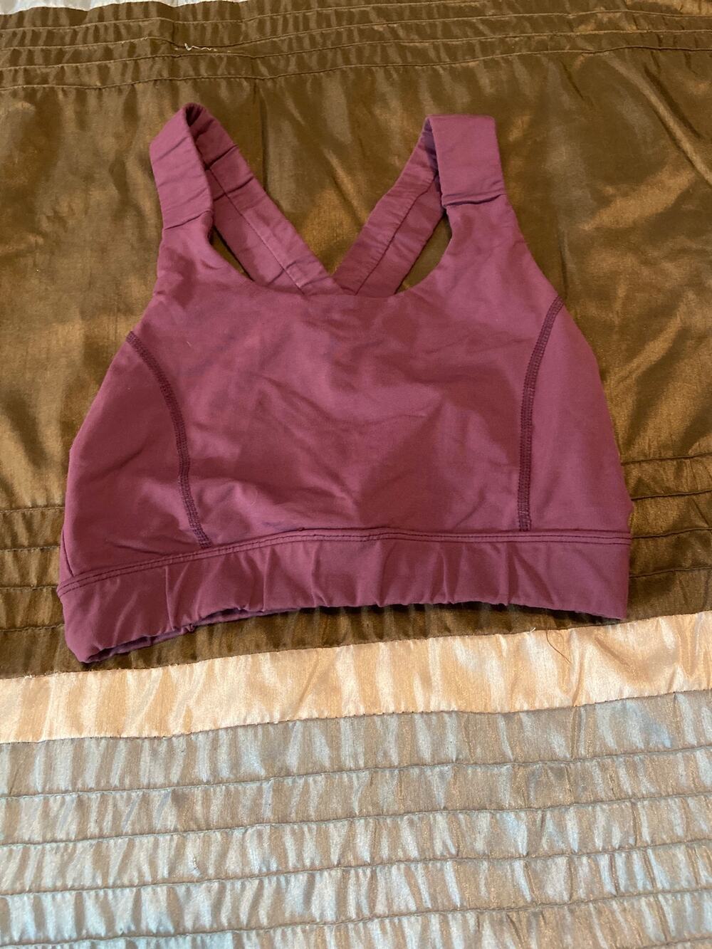 Glyder purple sports bra Size Small S